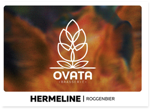 OVATA HERMELINE ROGGENBIER  5% 75CL